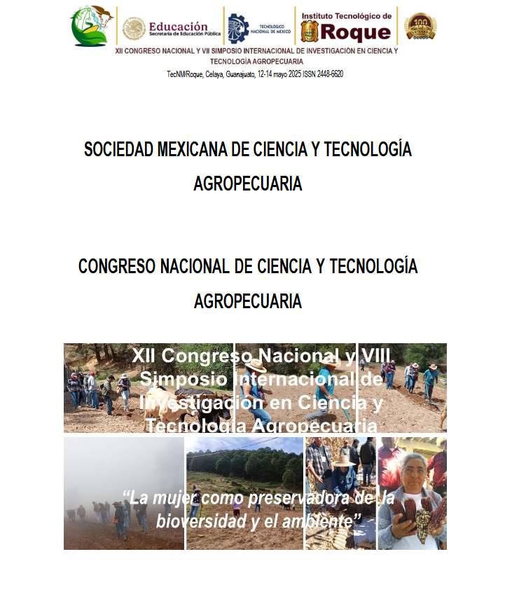 Portada XII Congreso Nacional y VIII Simposio Internacional de Investigación en Ciencia y Tecnología Agropecuaria