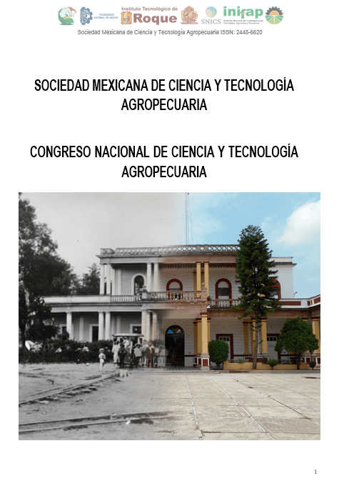 Portada XIII Congreso Nacional y IX Simposio Internacional de Investigación en Ciencia y Tecnología Agropecuaria